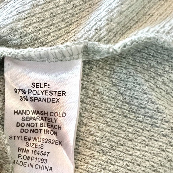 Flawless Green Fit & Flare Shirt Sun Dress Size Small Thin Knit Light Open Back - Picture 13 of 15